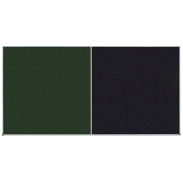 Enclosed Corkboard, 1 Door, 24"x36", 4" Fra